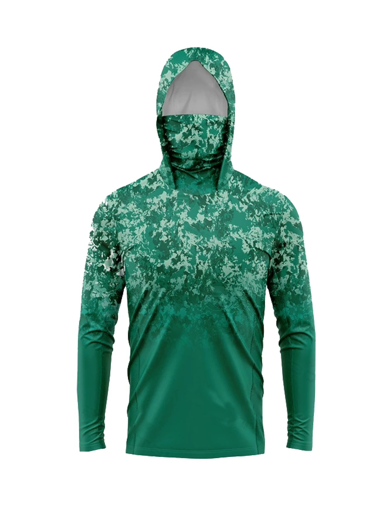 Outdoor Hunting Prints - Męska bluza z kapturem do wędkowania