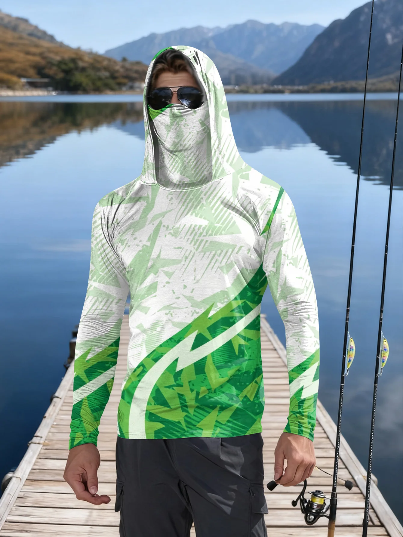 Męska koszulka do wędkowania z – Outdoor Hunting Prints recenzja i cena