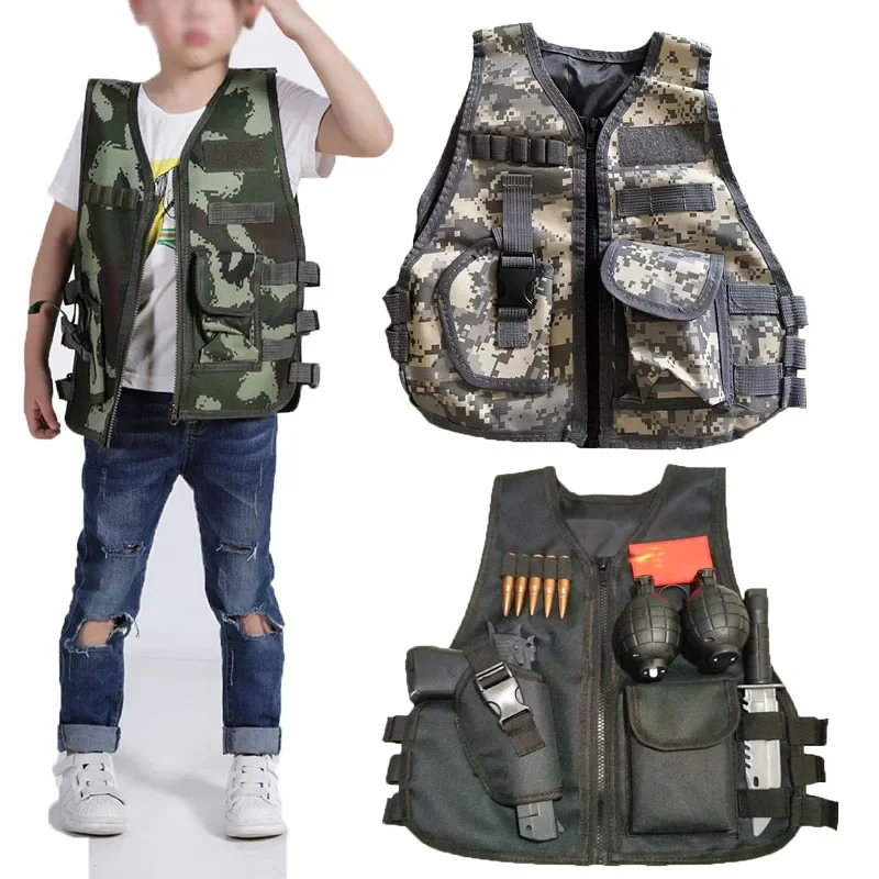 Kamizelka taktyczna dla dzieci – Outdoor Hunting Games For Kids recenzja i cena